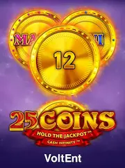 25 Coins 25 Coins hold & win slot at JLTARA Bangladesh